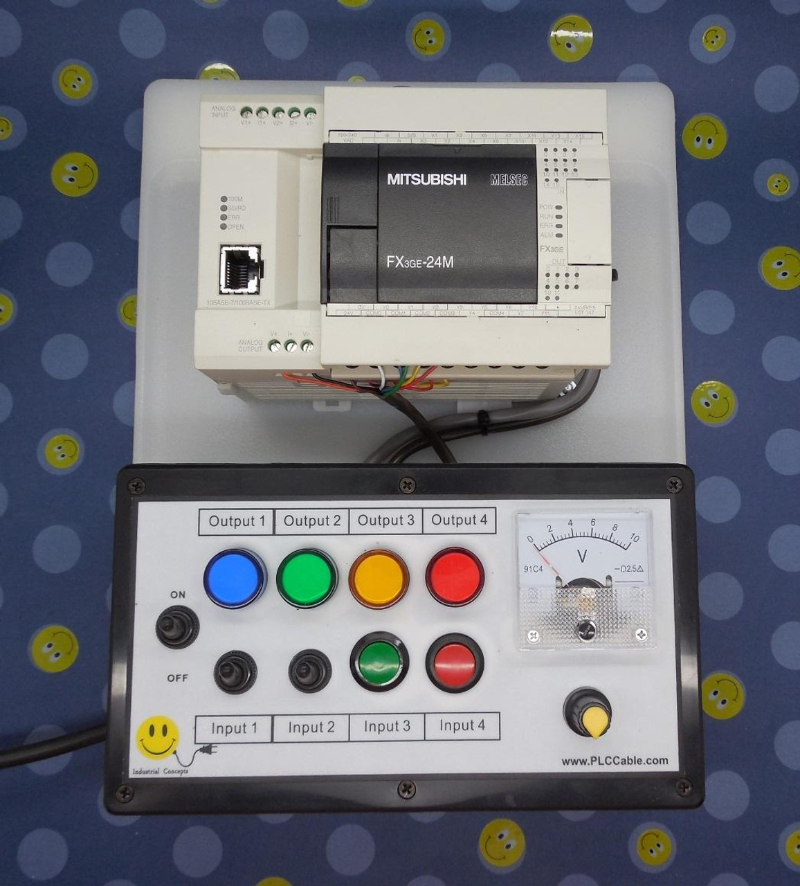 Mitsubishi PLC training FX Trainer Ethernet PLC Trainer Analog