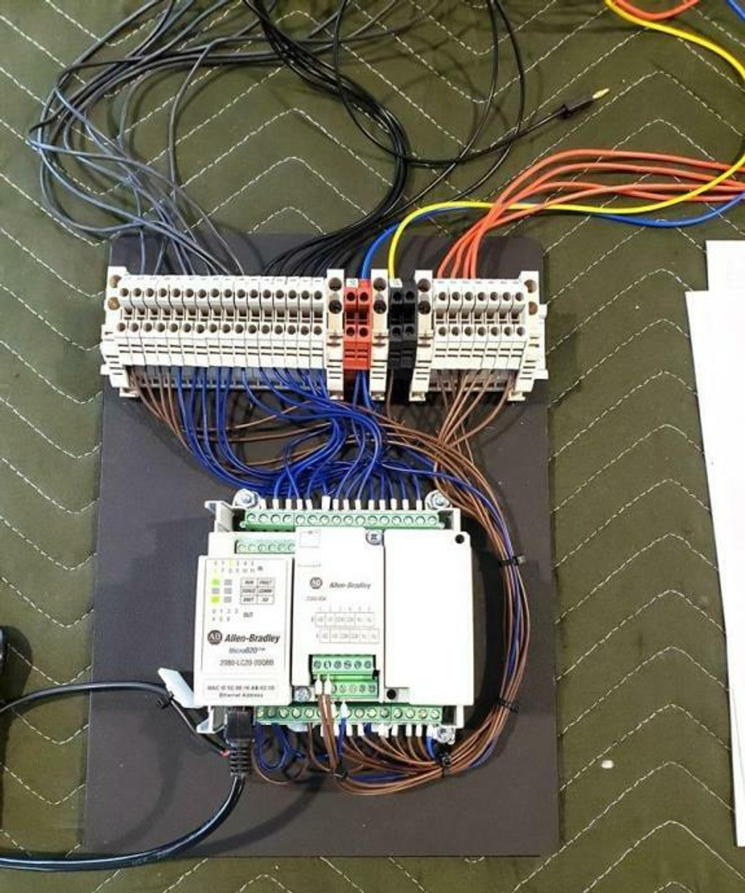 PLC Cables, Inc DC Motor / CNC Turret PLC Trainer with Programming Lessons for Connected Components Workbench