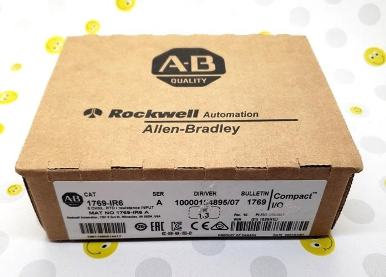 Allen Bradley Allen-Bradley 1769-IR6 /A 6 Channel RTD Resistance PLC Input