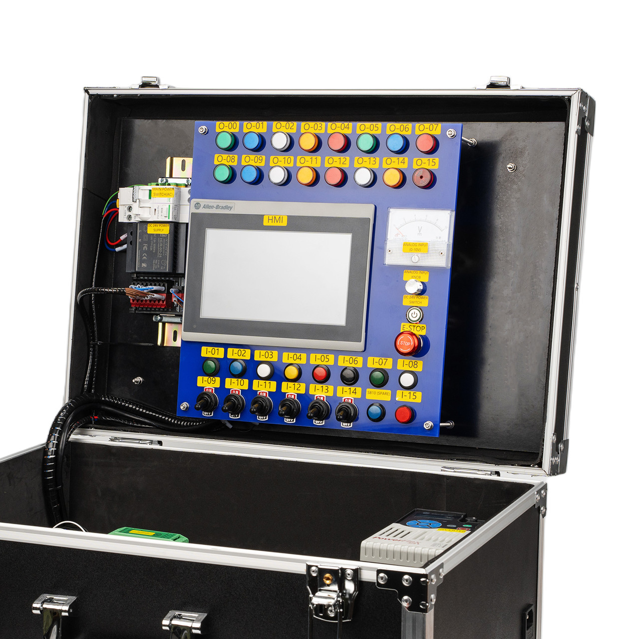 Allen Bradley CompactLogix Studio5000  VFD - Deluxe Suitcase Style Complete PLC Programming Trainer