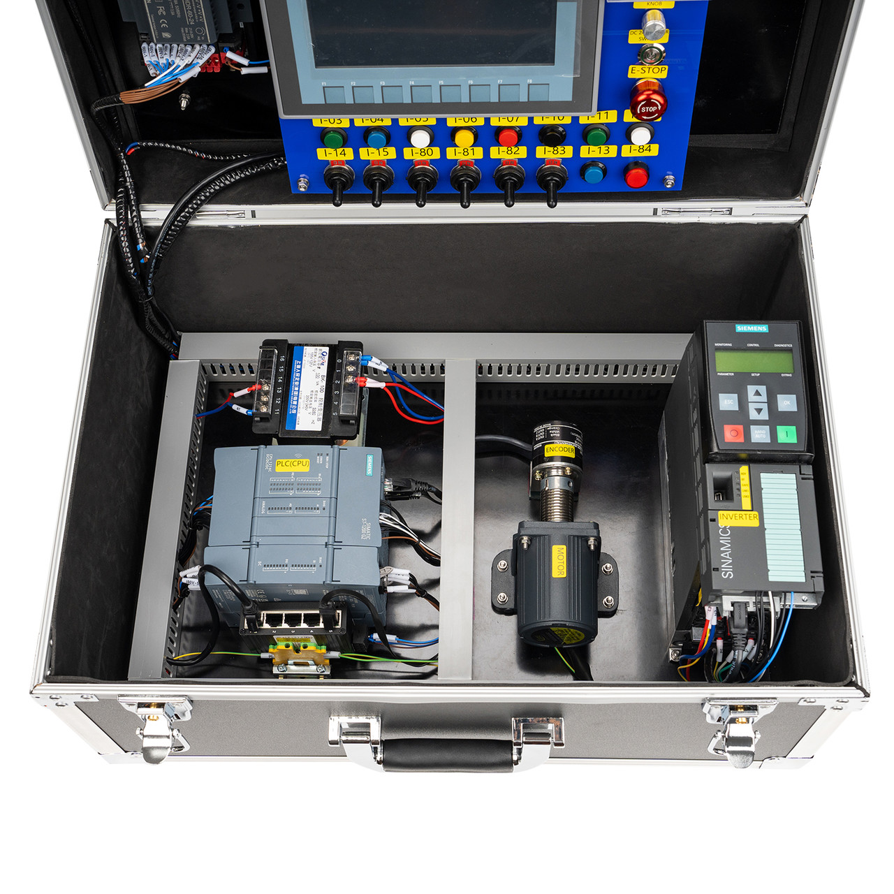 Siemens VFD TIA G2 S7 1200 - Deluxe Suitcase Style Complete PLC Programming Trainer