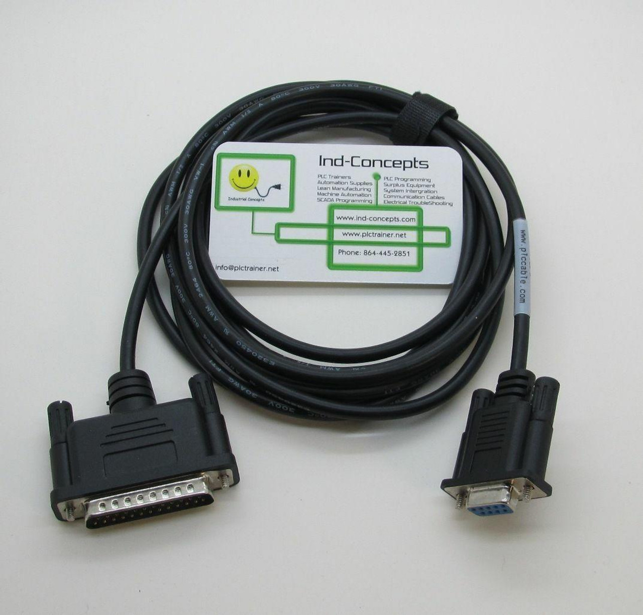 PLC　 Z-08B Allen Bradley Programming Cable 1784-CP10 PLC 5 Serial