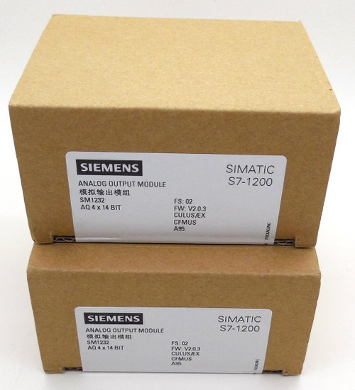 Siemens 6ES7232-4HD32-0XB0 SIMATIC S7-1200, ANALOG OUTPUT