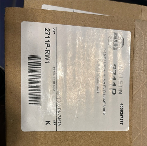 Allen Bradley Allen Bradley PanelView Plus 2711p-RW1 32 MB Internal CompactFlash Card