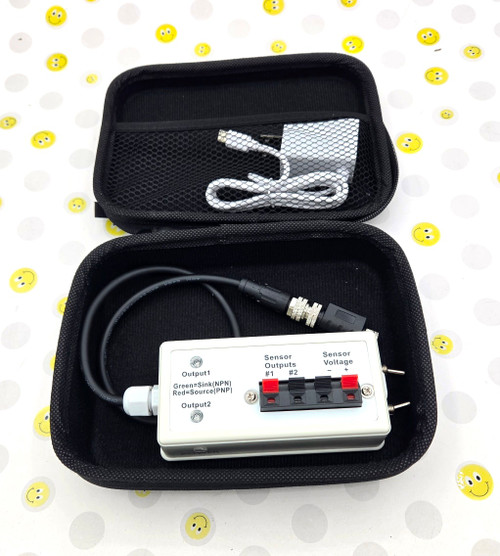 Sensor Tester (rechargeable) and Demo Box Troubleshooting Kit DBQ5 M8 and M12 PNP NPN (DBQ5 (rechargeable))