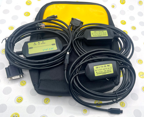 Allen Bradley Kit USB "C" PLC Programming Case, 1747-UIC, 9300-USBCBL-PM02 and USB-C-1747-CP3 Allen Bradley Kit USB "C" PLC Programming Case, 1747-UIC, 9300-USBCBL-PM02 and USB-C-1747-CP3