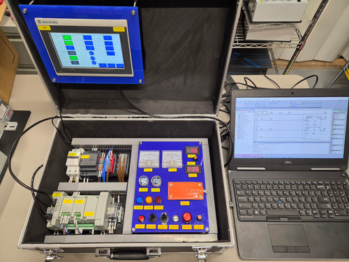 Allen Bradley 850 PID - Deluxe Suitcase Style Complete PLC Programming Trainer