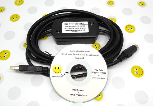 Allen Bradley Allen Bradley USB 1761-CBL-PM02 for All MicroLogix PLC communication Allen Bradley Allen Bradley USB 1761-CBL-PM02 for All MicroLogix PLC communication