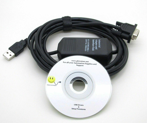 PLC Cables, Inc Industrial USB/RS232 USB/Serial PLC Programming W7 XP RS232