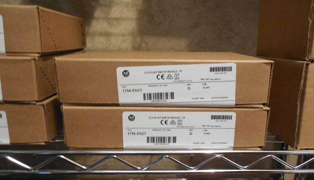 Allen Bradley 1756-EN2T /D Ethernet ControlLogix Communication
