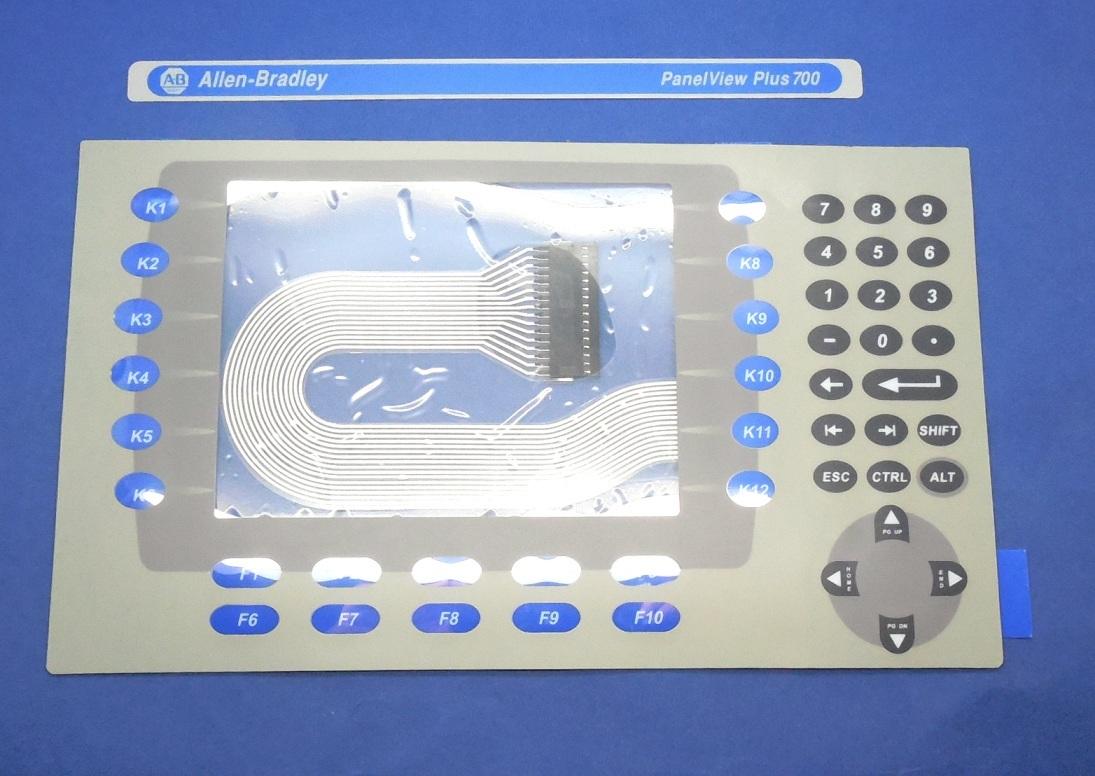 Allen Bradley 2711P-K7 PanelView PLUS 700 membrane overlay keypad