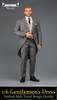 VORTOYS V1014C Gentlemen's Dress Fashion 1/6 light Grey suit set (in stock)