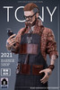 YUANXINGSHI JC-001 1/6 Gathering Trend Series FirstRound Oil head Barber Tony (in stock)