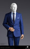 Poptoys X39A 1/6 The BritishAgent Suit (blue) (Pre order)