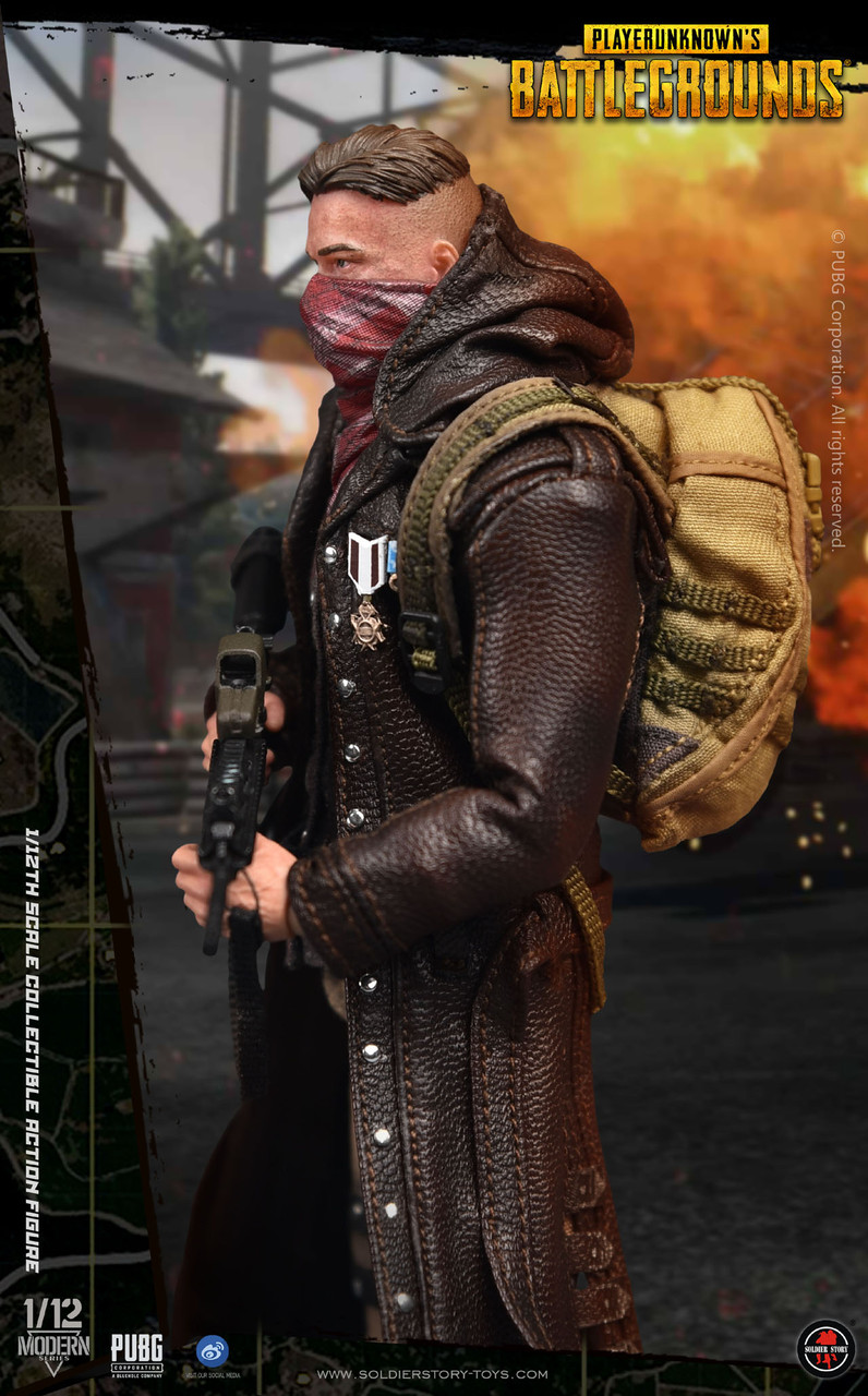 Soldier Story SSG-002 1/12 Scale PUBG Battlegrounds Trenchcoat Ver (in  stock)