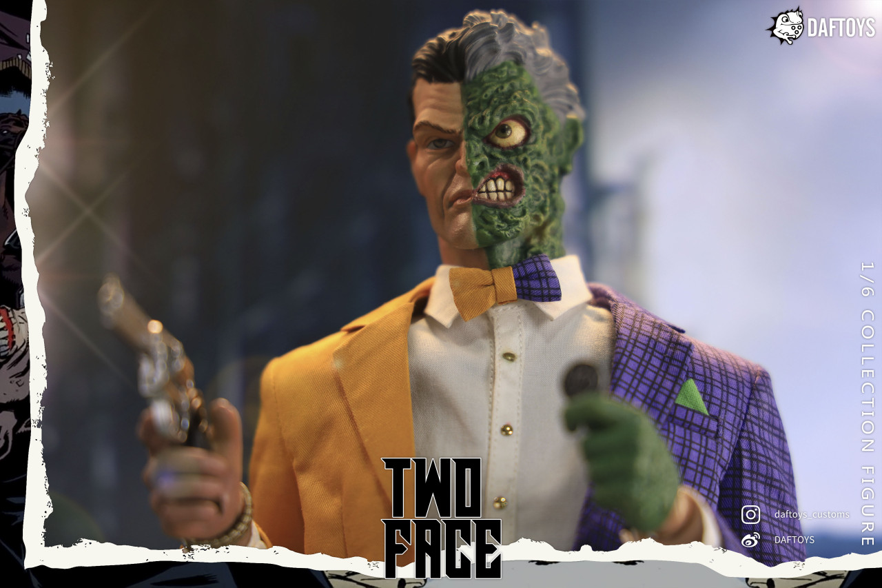 Daftoys F06 1/6 Scale Two Face figure (in stock)