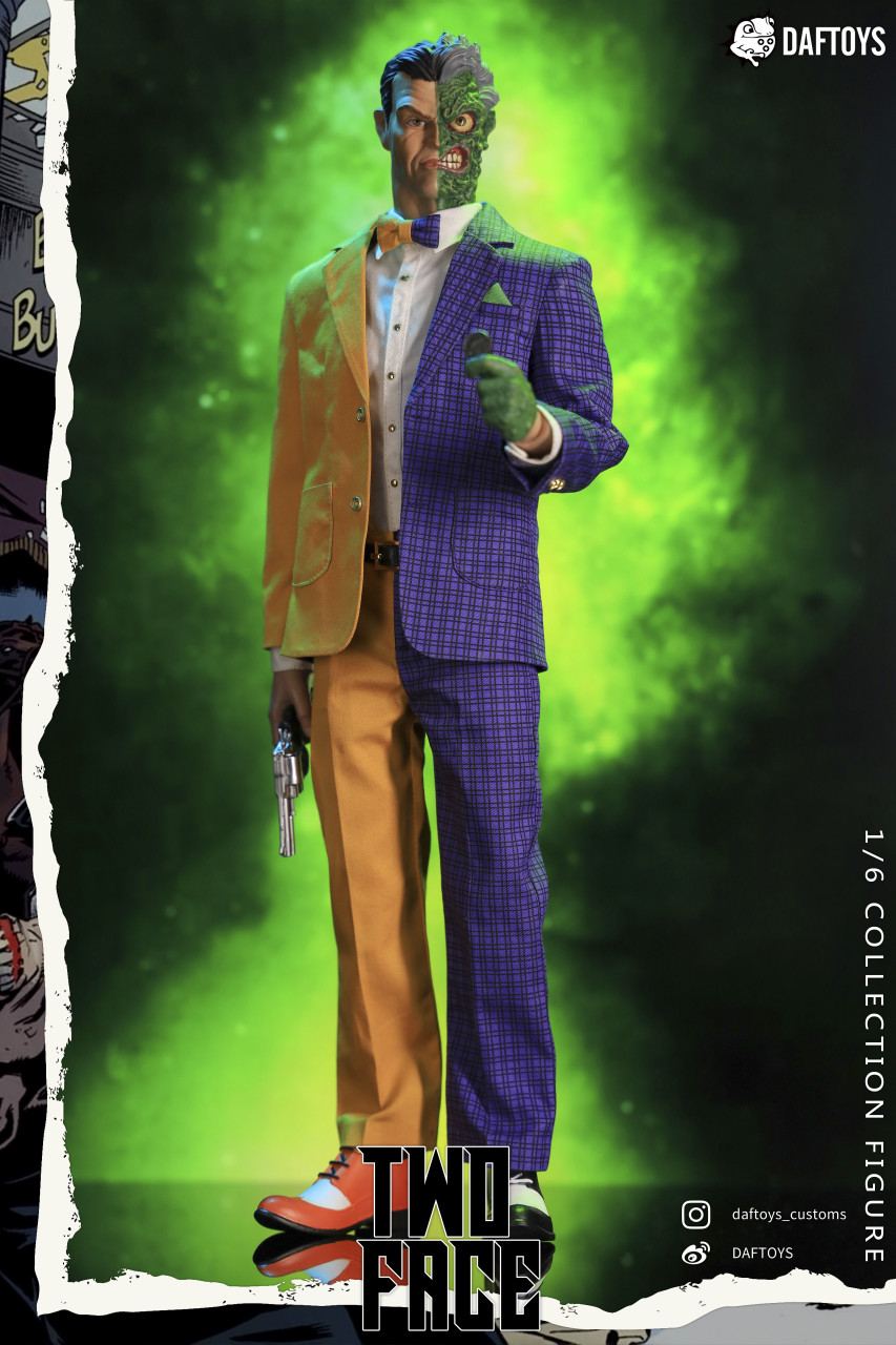 Daftoys F06 1/6 Scale Two Face figure (in stock)