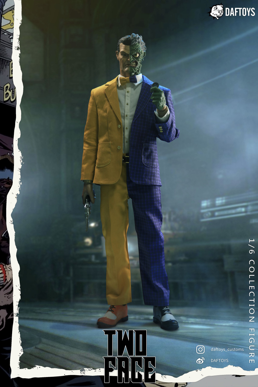 Daftoys F06 1/6 Scale Two Face figure (in stock)