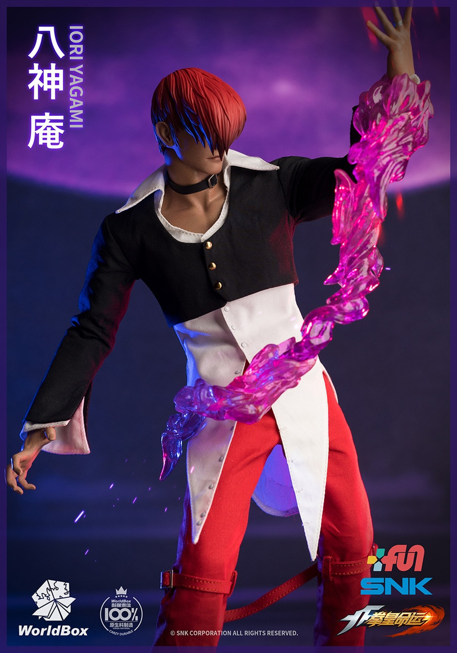 Worldbox KF100 1/6 scale The King Of Fighters Iori Yagami DX ver figure (in  stock)