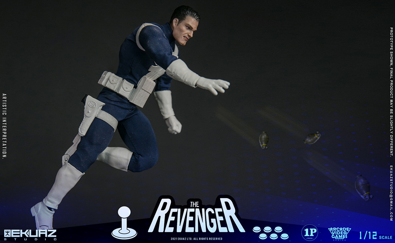 EKUAZ STUDIO EKS06 1/12 Scale THE REVENGER figure (in stock)