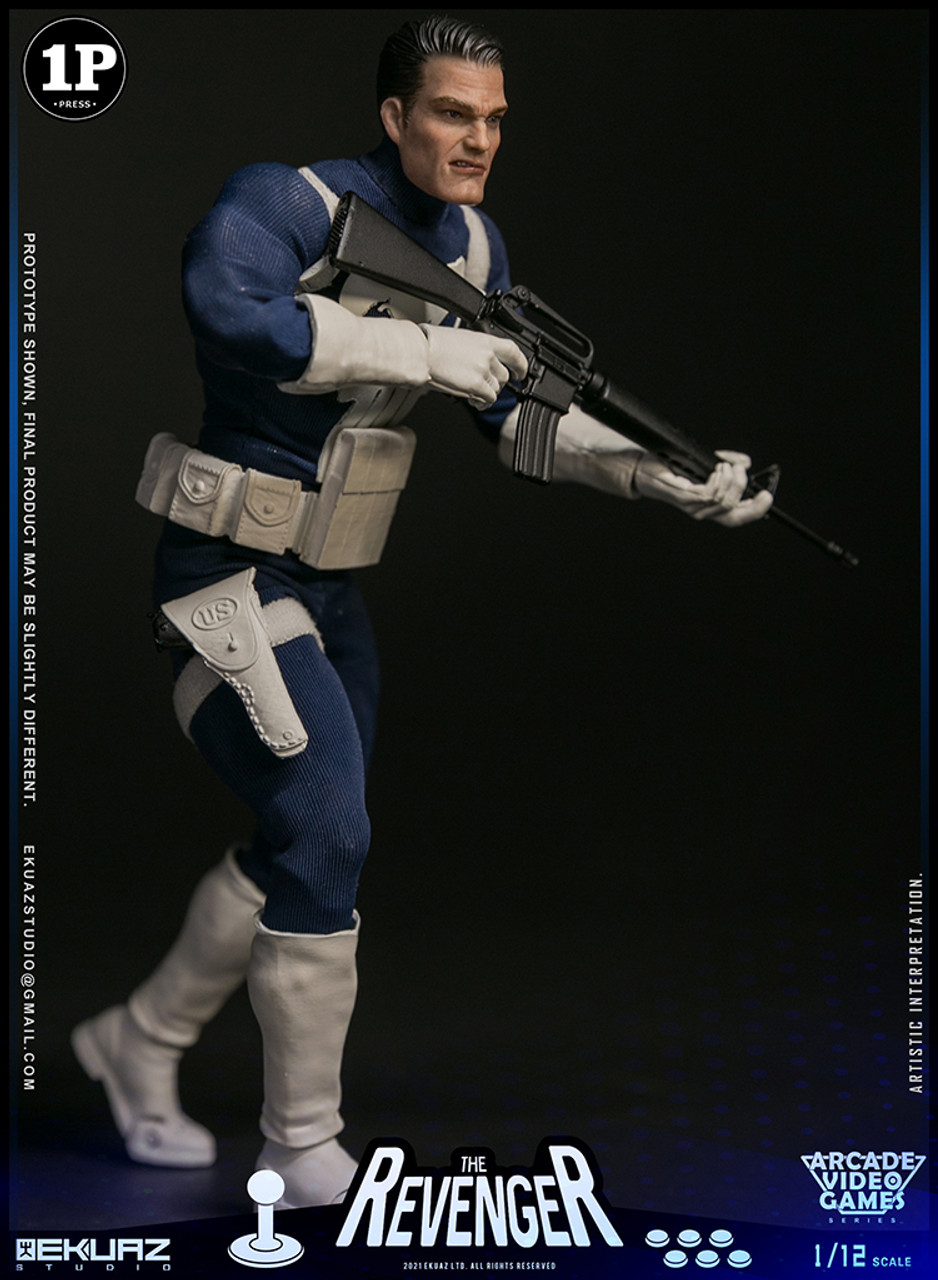 EKUAZ STUDIO EKS06 1/12 Scale THE REVENGER figure (in stock)