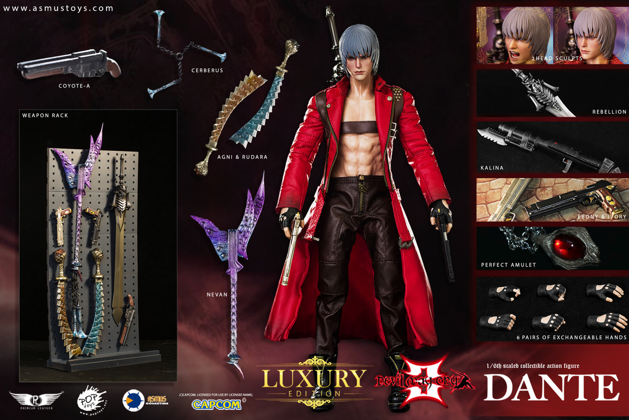 Asmus Toys QB009 Q bitz Dante Collection Figure DEVIL MAY CRY 5