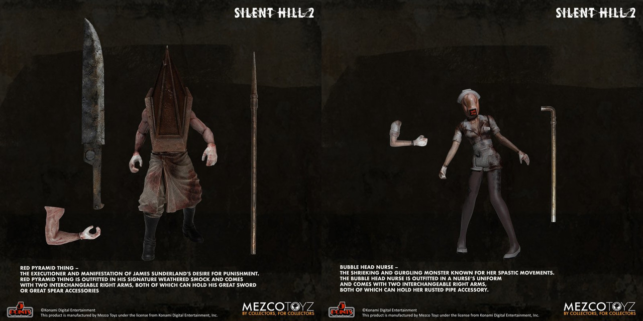 Mezco Silent Hill 2 Pyramid Head 1/12 Collectible Action Figure