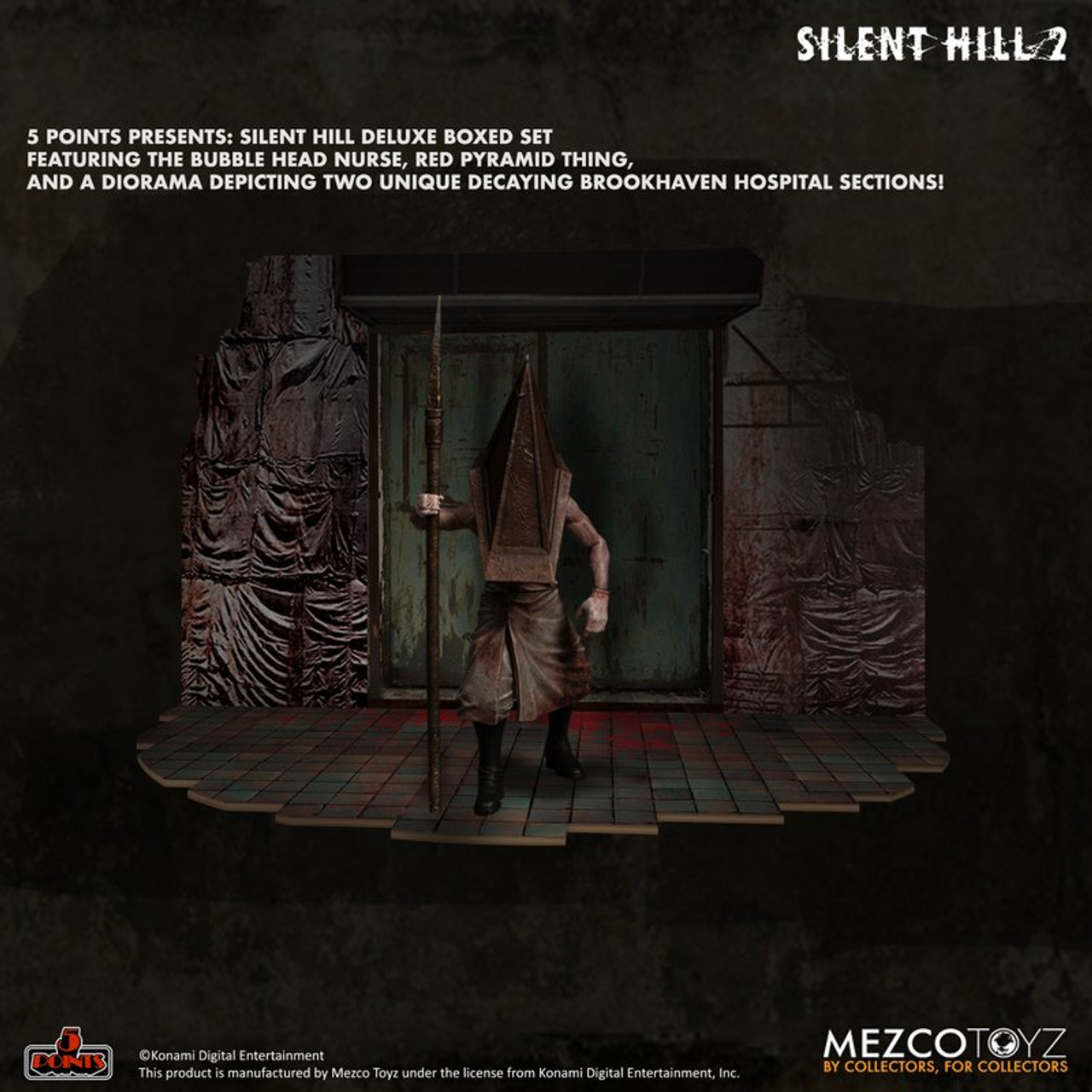 Mezco Silent Hill 2 Pyramid Head 1/12 Collectible Action Figure Pre-sale