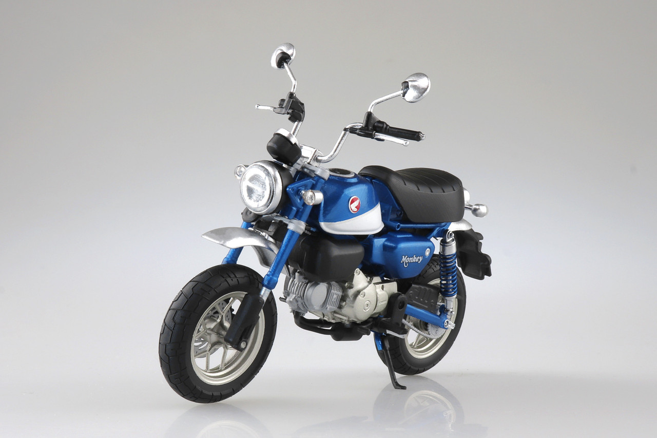 Aoshima 1/12 Honda Monkey125 Pearl Glittering Blue (in stock