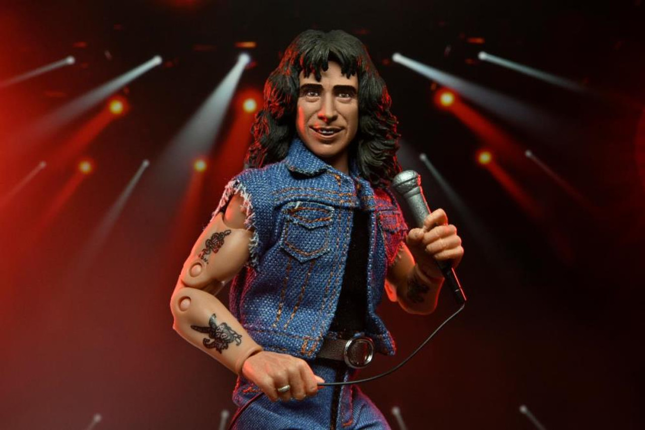 NECA AC/DC Bon Scott- 8' Clothed Figure (in stock)