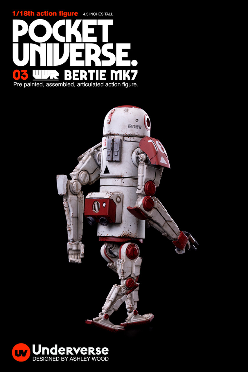 UNDERVERSE 1/18 WORLD WAR ROBOT2 Earth Defence Medic (in