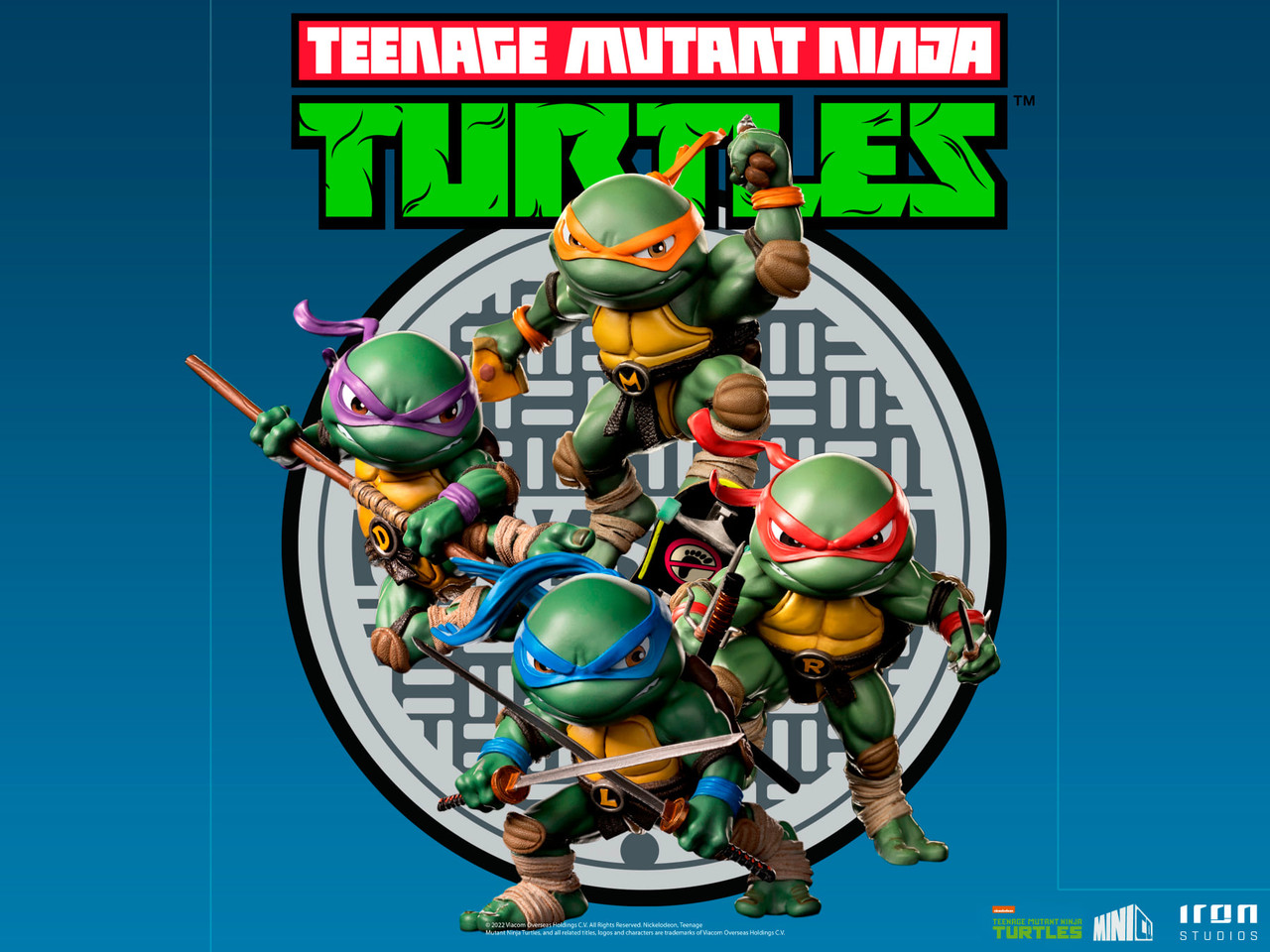 Teenage Mutant Ninja Turtles MiniCo Full Set - Spec Fiction Shop