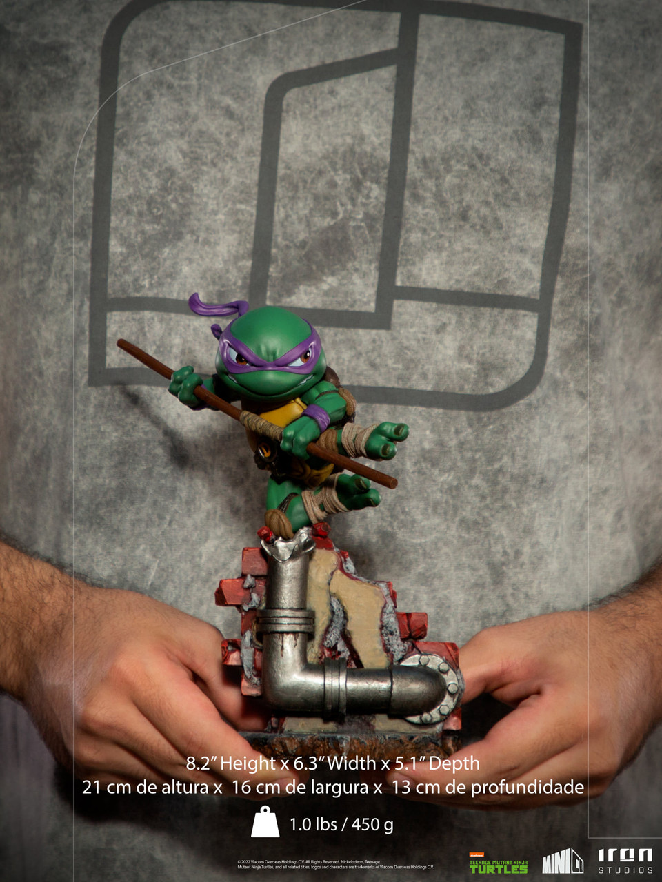 TMNT: Michelangelo - Minico Statue