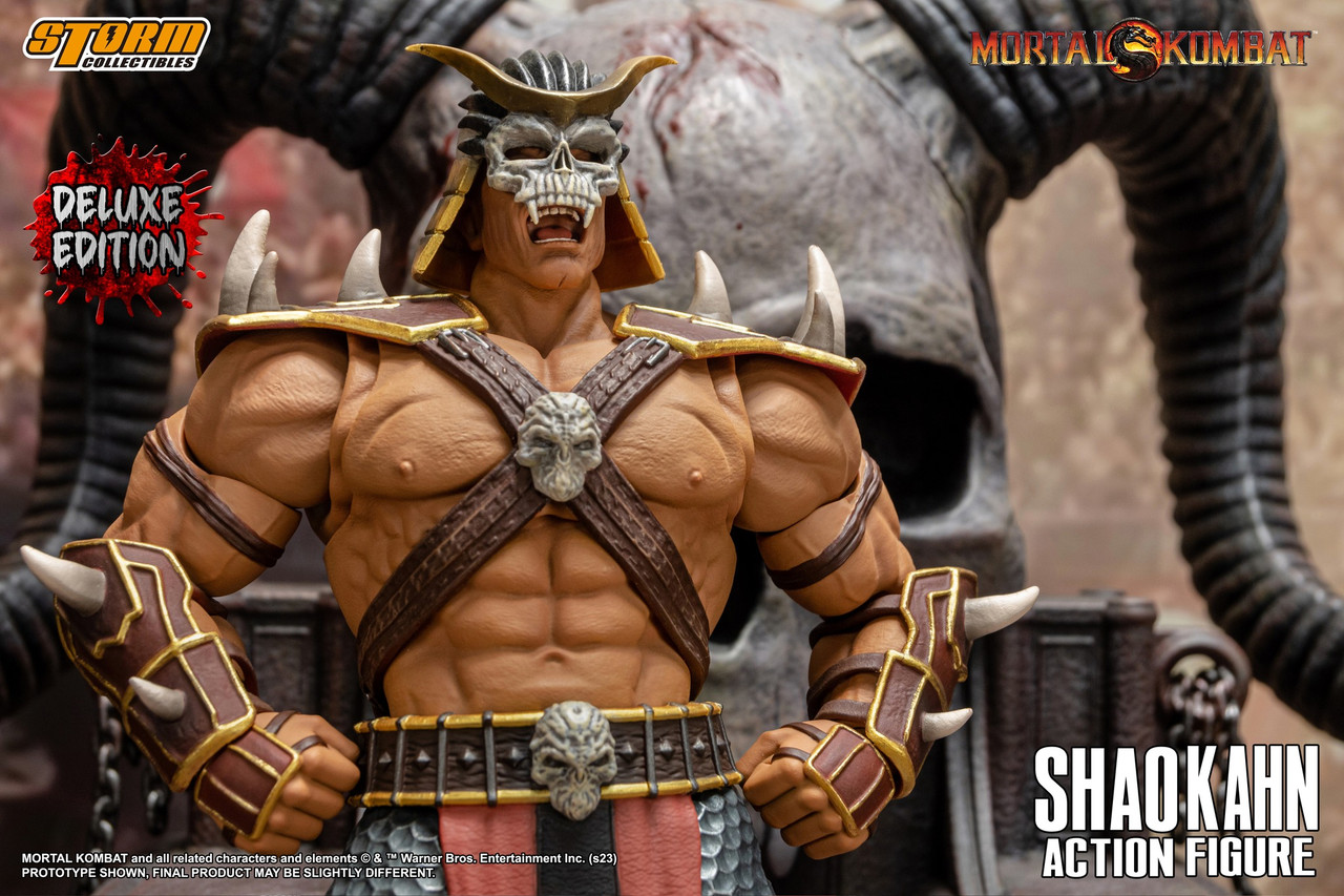 Shao Kahn Mortal Kombat 9 Storm Collectibles - Prime Colecionismo -  Colecionando clientes, e acima de tudo bons amigos.