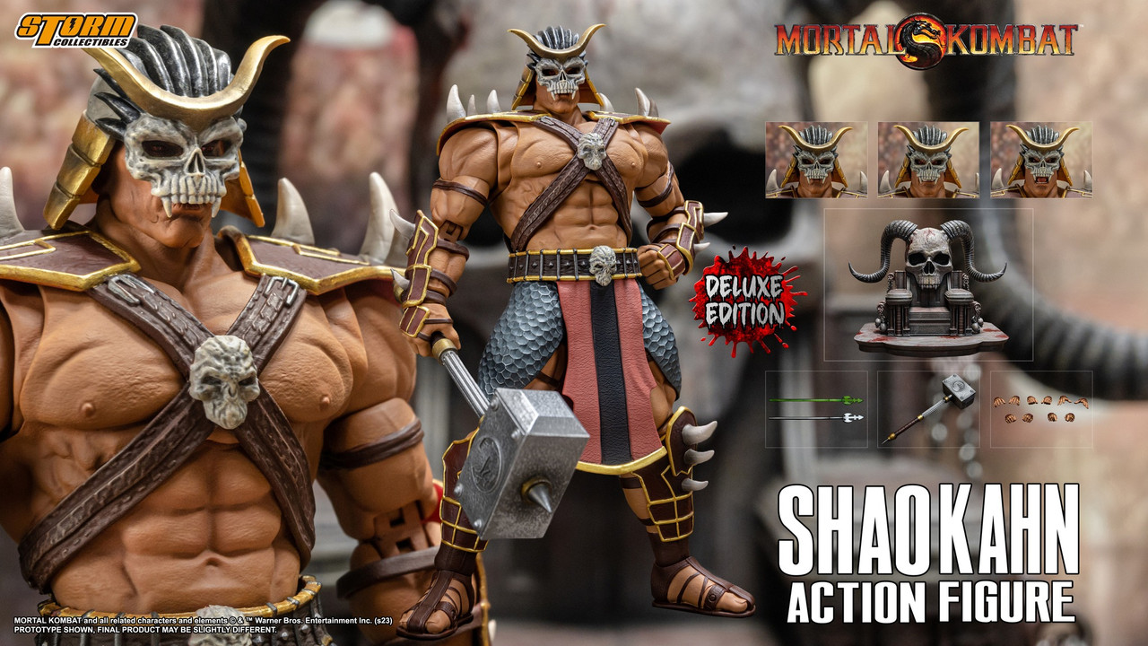 Storm Collectibles SHAO KAHN - MORTAL KOMBAT DX ver (Pre order deposit) -  TNS Figures