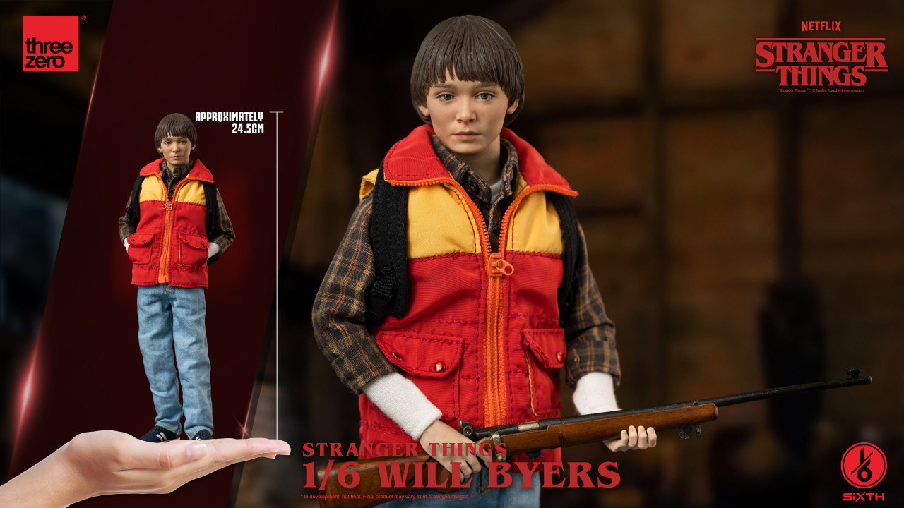 Threezero 3Z0277 The Stranger Things 1/6 Will Byers figure (Pre order  deposit)