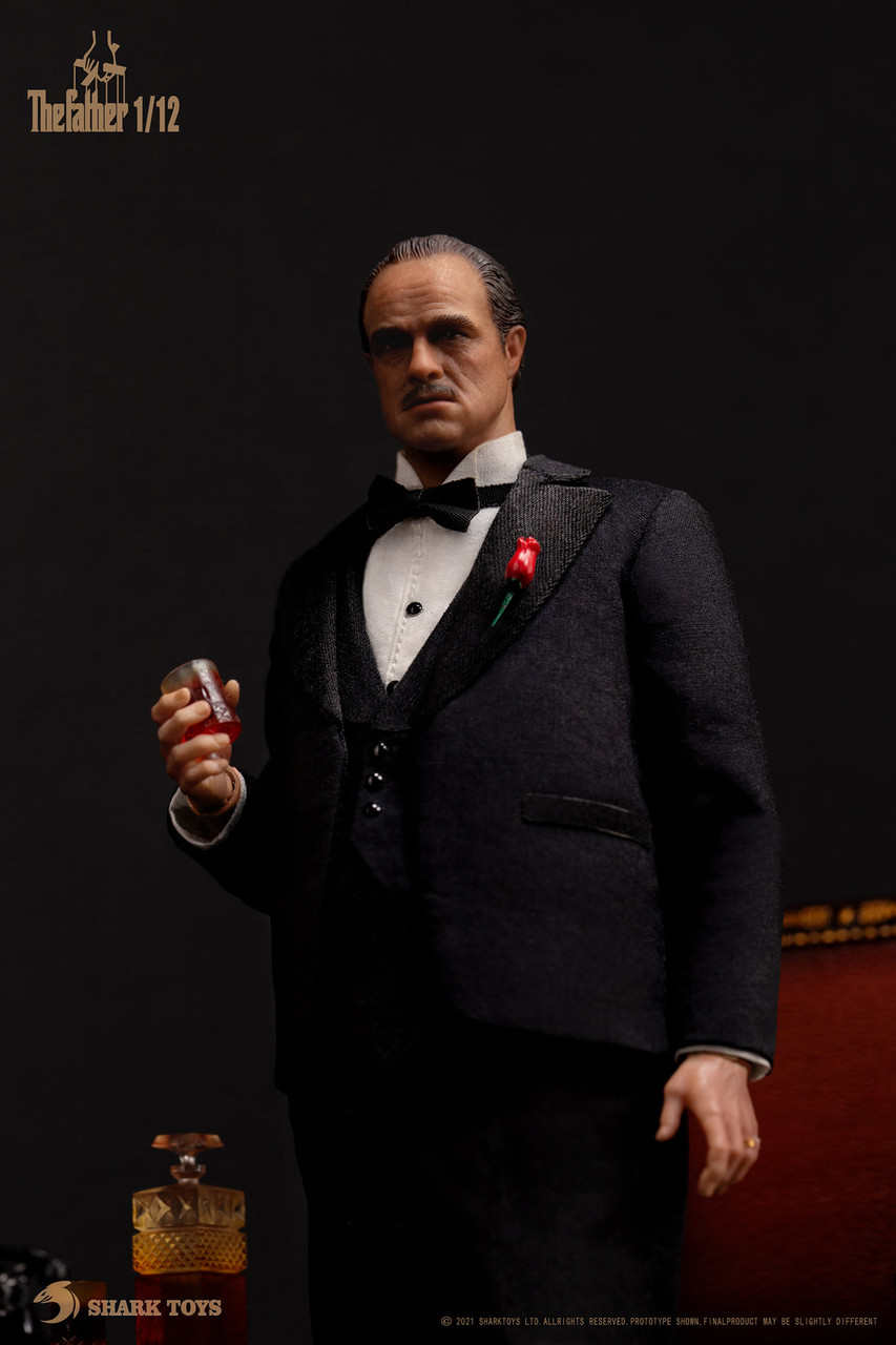 Shark toys 1/12 scale the mafia boss figure (in stock)