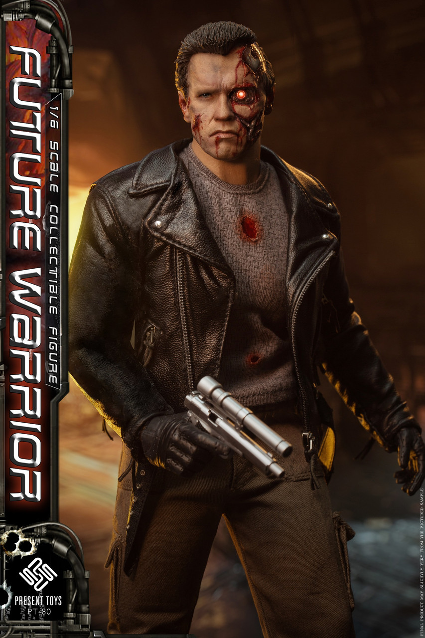 Present toys sp80 1/6 scale future warrior (Leather version) (in