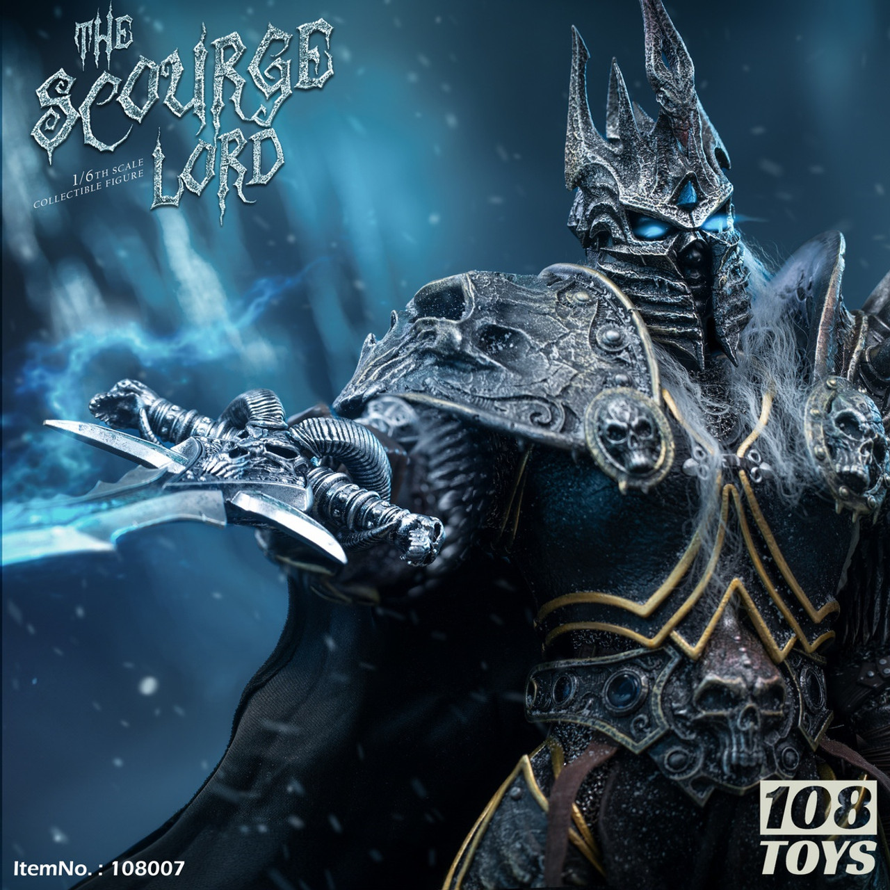 108Toys 108007 フローズンリッチキング 1/6 Lich King 108Toys 108007 1/6 Frozen Demon King figure (In stock)