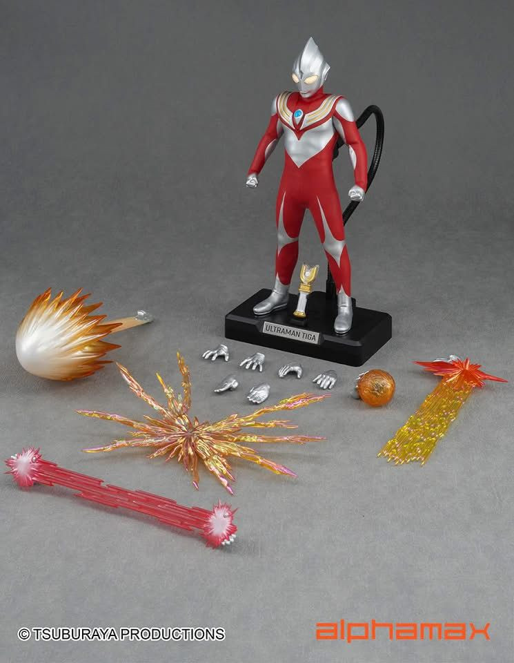 Alphamax AX-0261 1/12 ULTRAMAN TIGA POWER TYPE (IN STOCK)