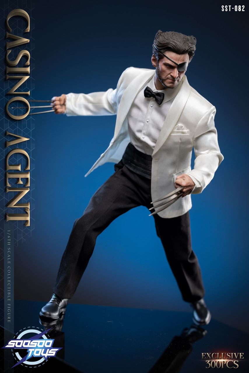 Soosootoys SST082 1/6 scale Casino Agent figure (in stock)