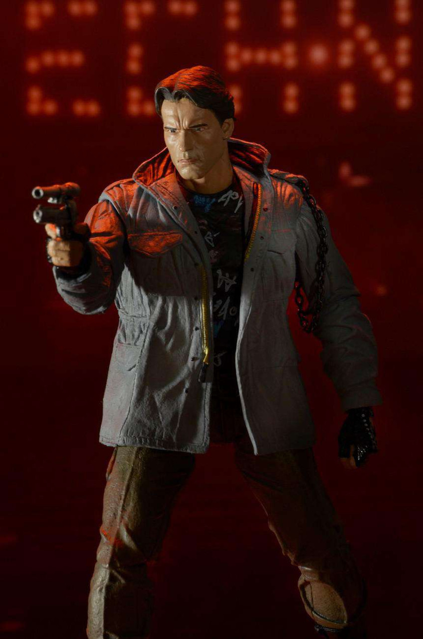 NECA REELTOYS スタジオカナル ターミネーター T-800 Amazon.com: NECA Terminator Scale Ultimate T800 Tech Noir