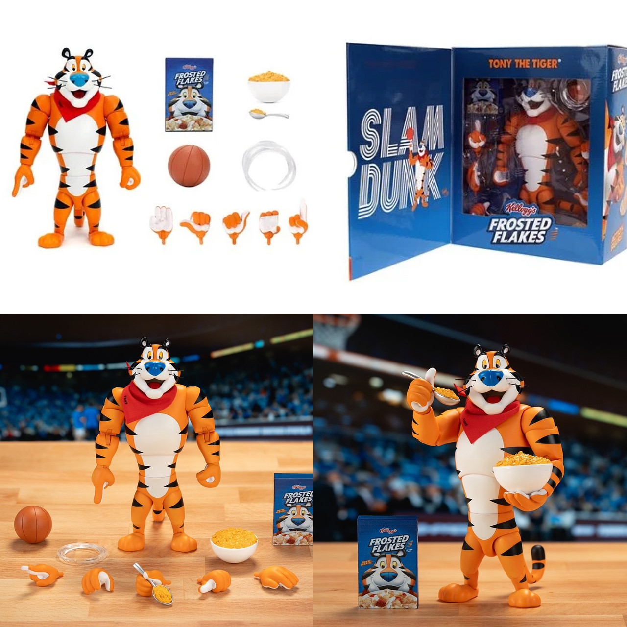 【Kellog’s】Frosted Flakes コーンフレークフィギュア Jada Toys 1/12 Kellogg's Frosted Flakes - Tony the Tiger