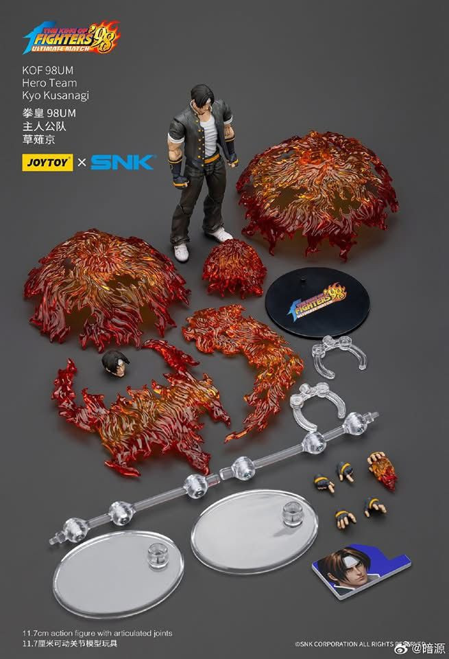 kyoさま　専用 Joytoy 1/18 scale King of Fighters KOF98 Kyo Kusanagi (in stock)