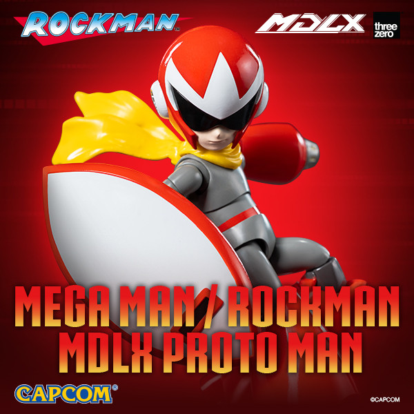 Threezero 3Z0989 Rockman / Mega Man MDLX Proto Man (Pre order deposit)