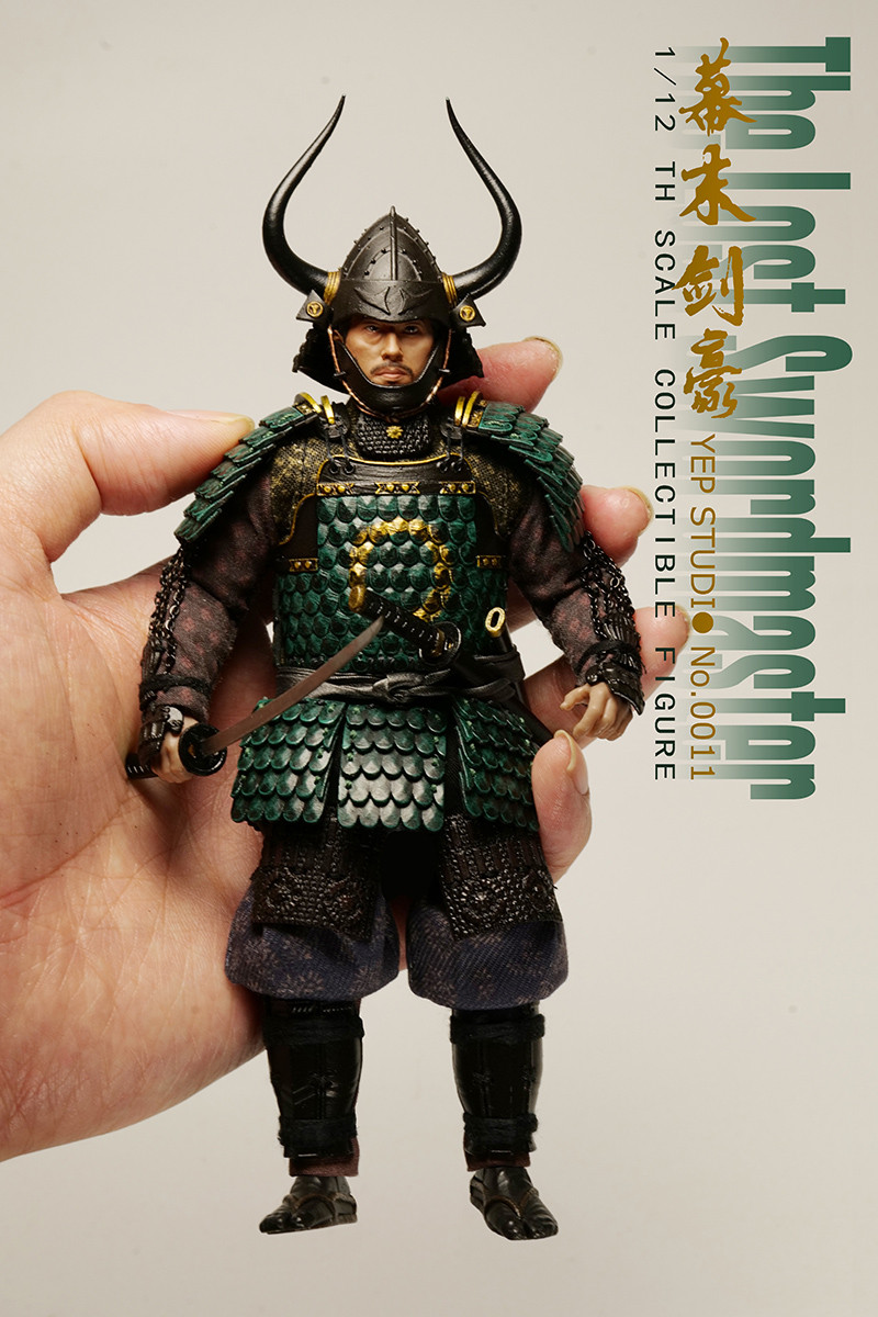 YepStudio NO.0011 Swordmaster 1/12 幕末剣豪 YEP STUDIO NO.0011 1/12 Scale Swordmaster (in stock)