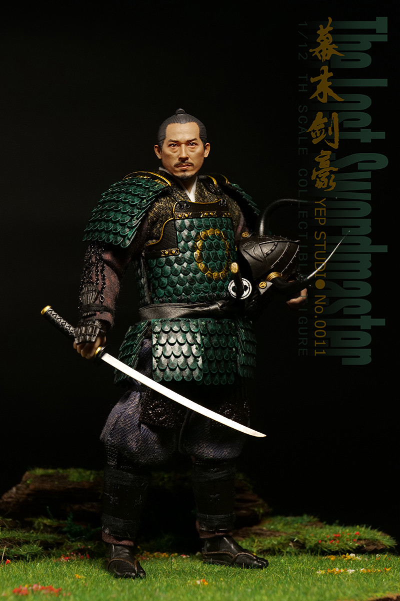 YepStudio NO.0011 Swordmaster 1/12 幕末剣豪 YEP STUDIO NO.0011 1/12 Scale Swordmaster (in stock)