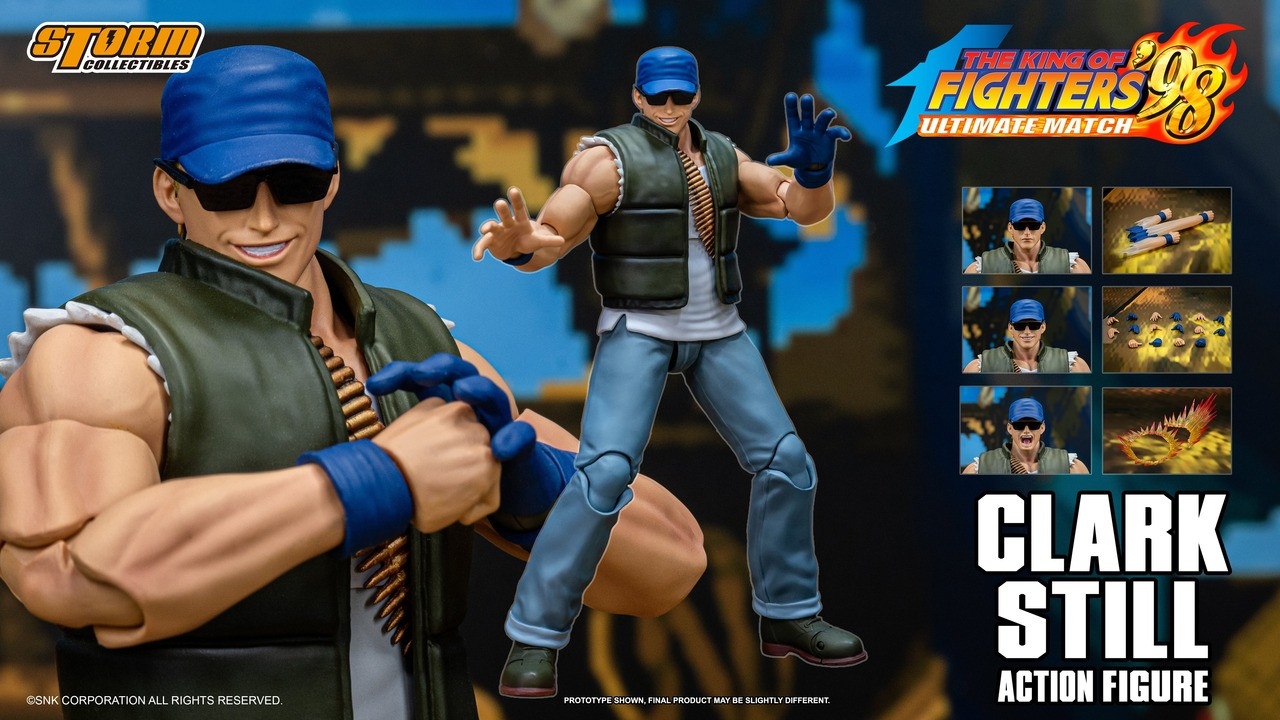 Storm Collectibles SKKF17 KOF 98's Ultimate Match Clark Still (Pre