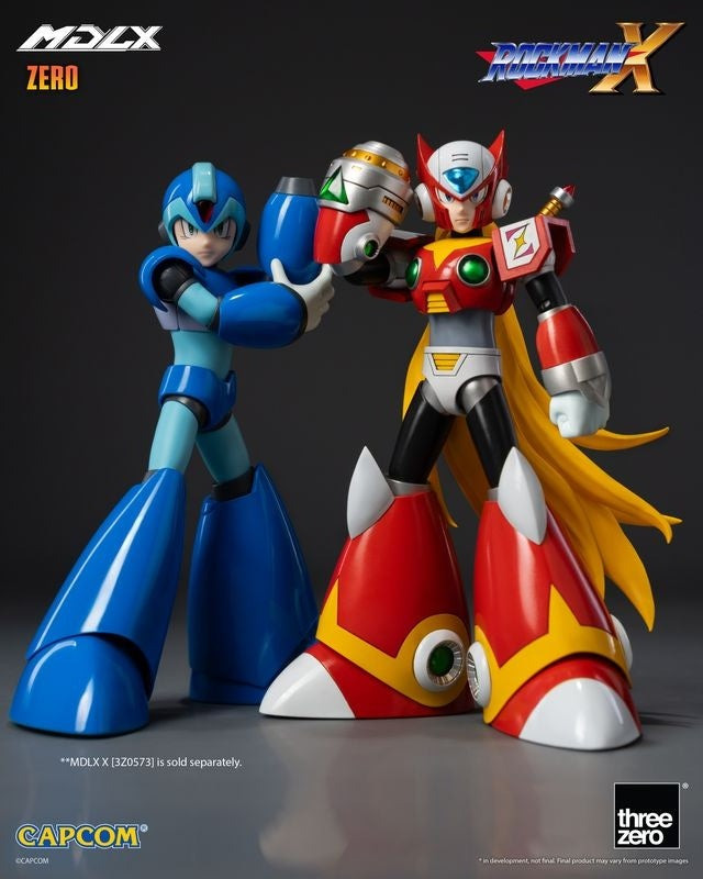 Threezero 3Z0574 MDLX Rockman X - ZERO (Pre order deposit)