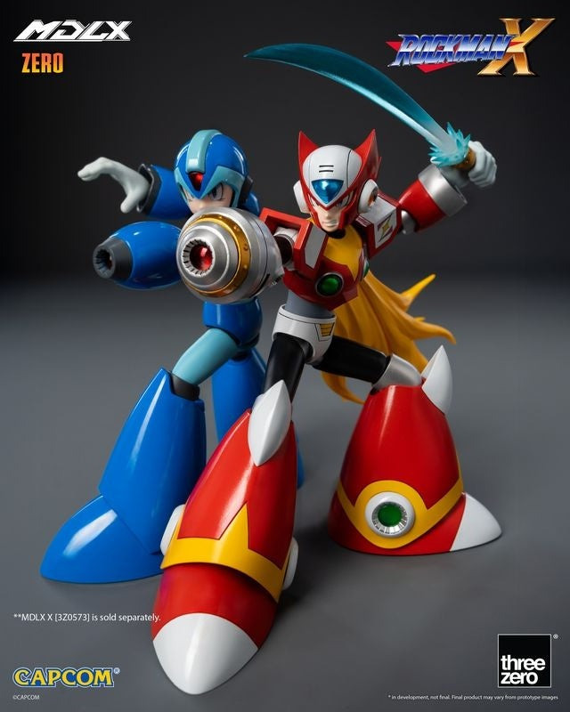 Threezero 3Z0574 MDLX Rockman X - ZERO (Pre order deposit)